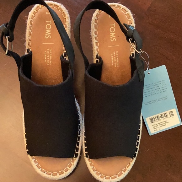 Tom’s Monica Espadrille Wedge - Picture 2 of 4